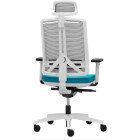 Kancelářské židle se síťovaným opěrákem