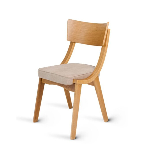 Dřevěná čalouněná židle DIRAN