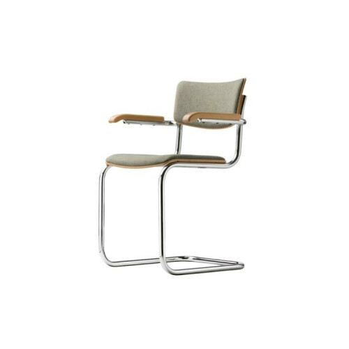 Konferenční židle s područkami Thonet S 43 PVF