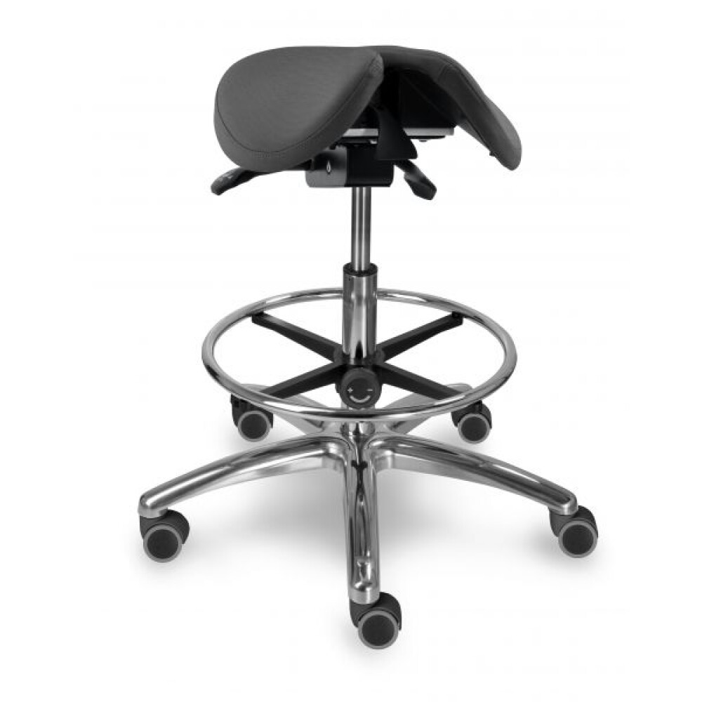 1214 S dent stolička s děleným naklápěcím sedákem