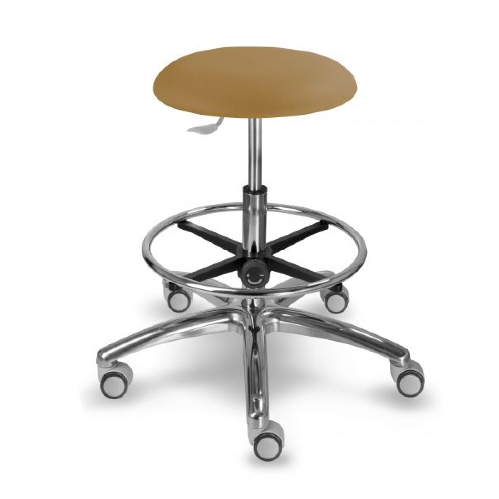 MEDI 1252 G dent otočná vysoká stolička s oporou nohou