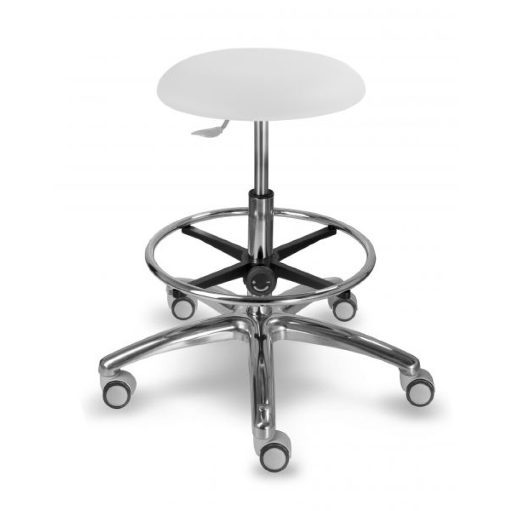 MEDI 1252 G dent otočná vysoká stolička s oporou nohou
