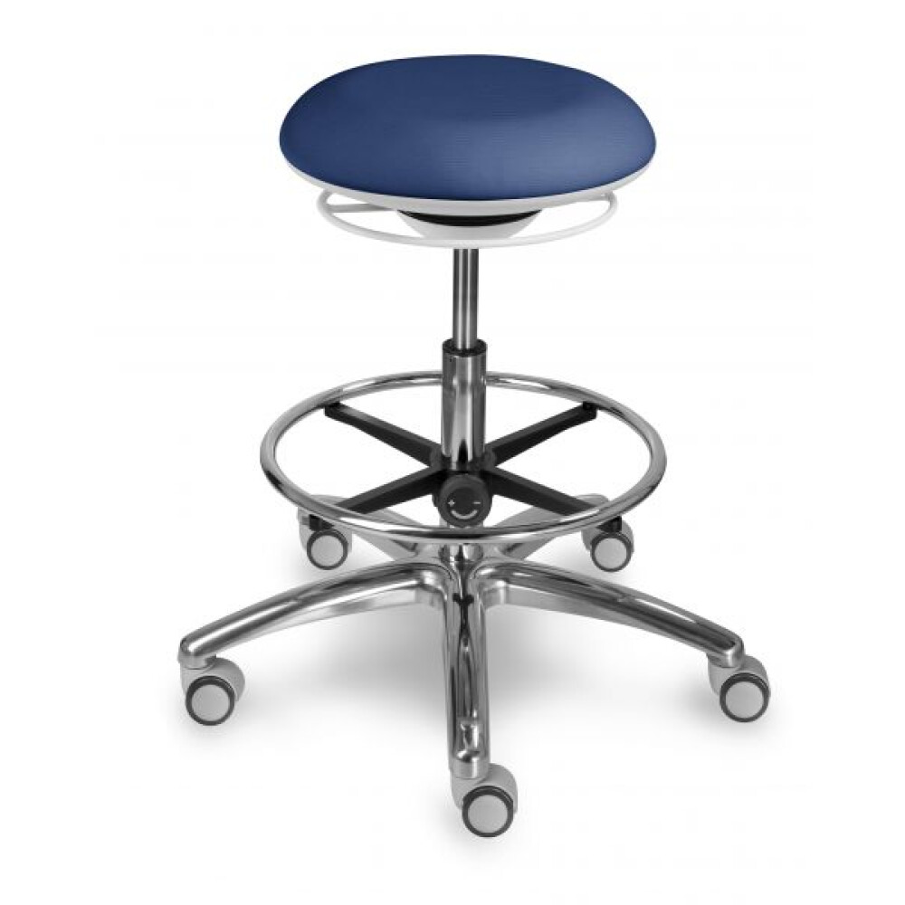 MEDI 1259 G VP vysoká otočná stolička s balančním sedákem