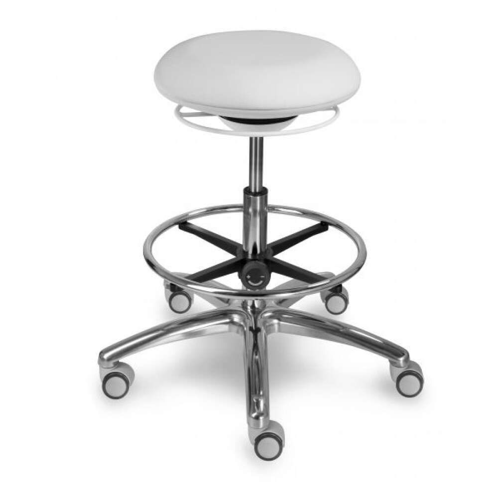 MEDI 1259 G VP vysoká otočná stolička s balančním sedákem
