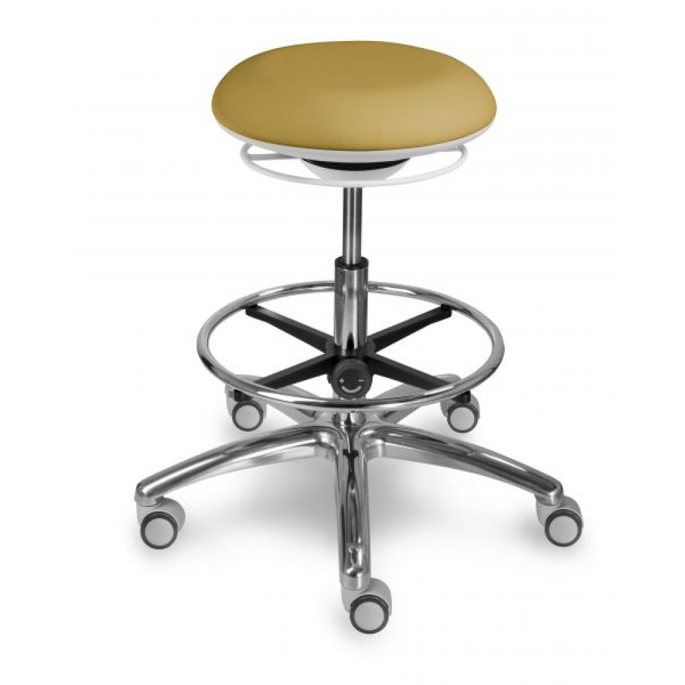MEDI 1259 G VP vysoká otočná stolička s balančním sedákem