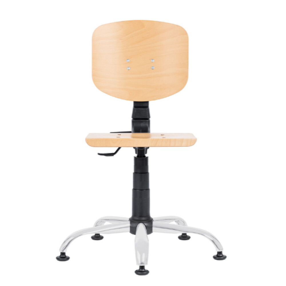 Dílenská židle 1290 L NOR s bukovou překližkou