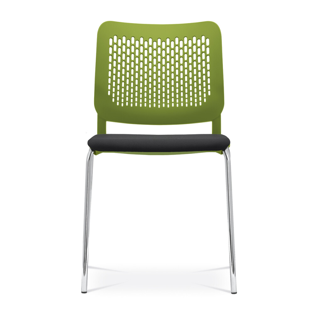 Plastová židle TIME 171-N4 s čalouněným sedákem