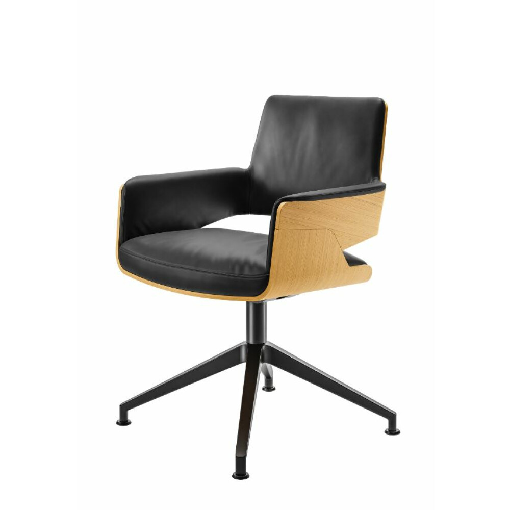 Otočné konferenční křeslo Thonet S 847 D COMFORT