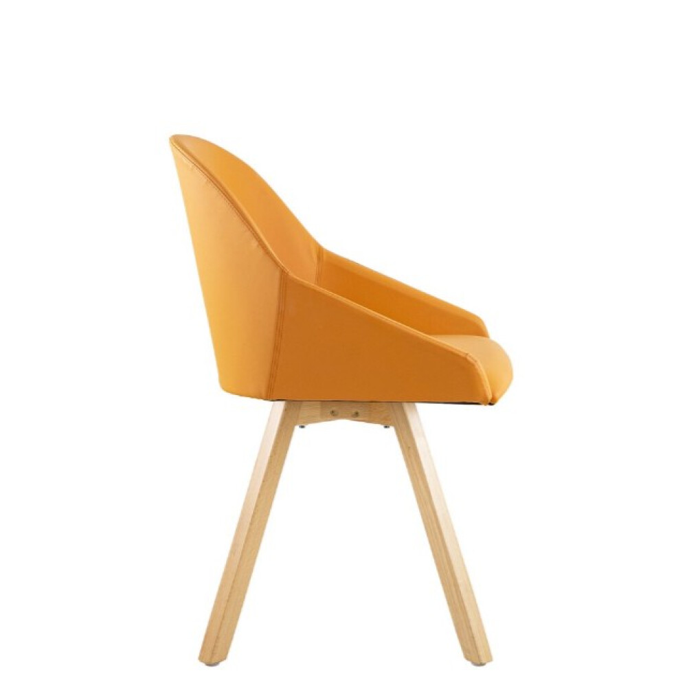 Čalouněná křeslo Armonica Wood