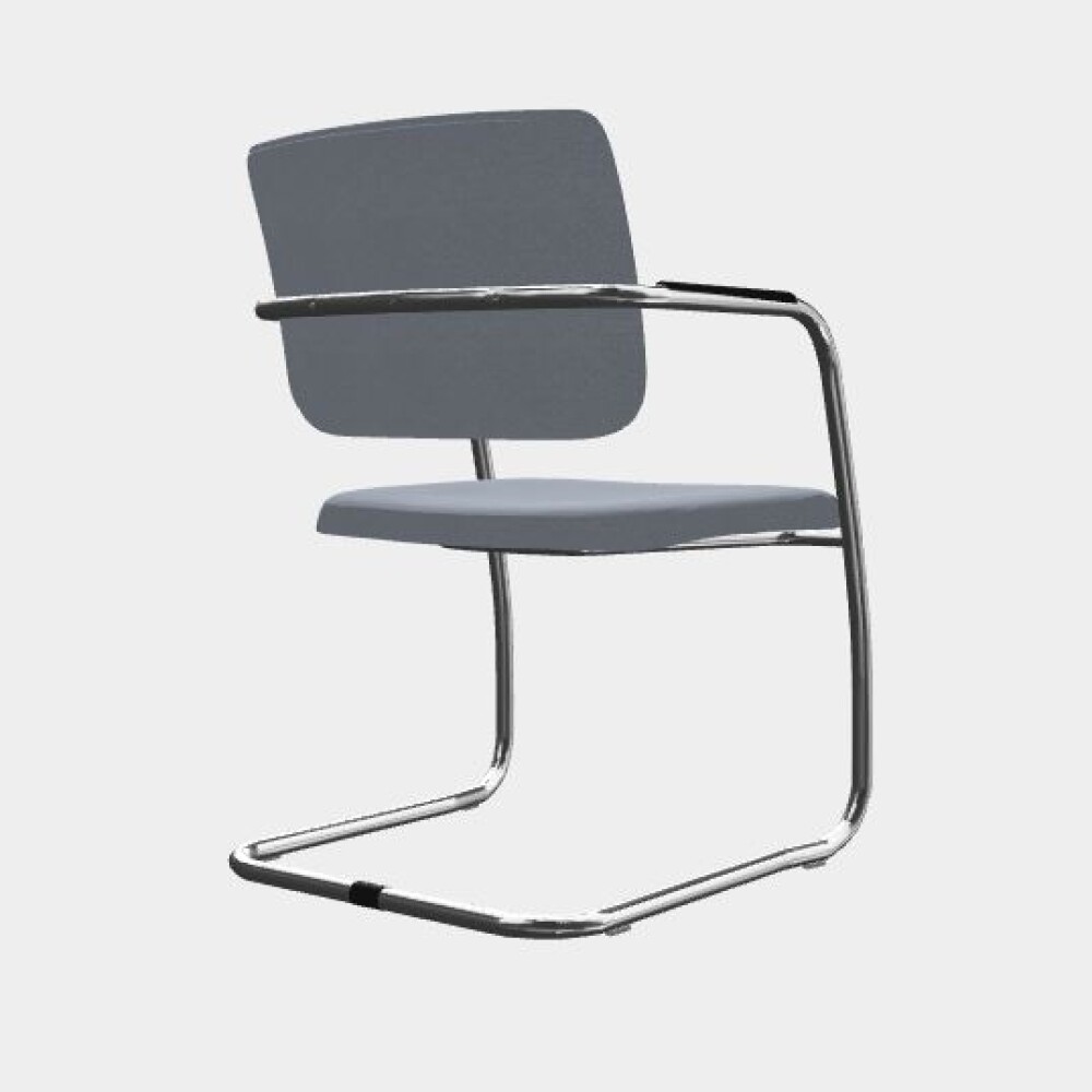 Čalouněná konferenční židle OLYMP na pérovce