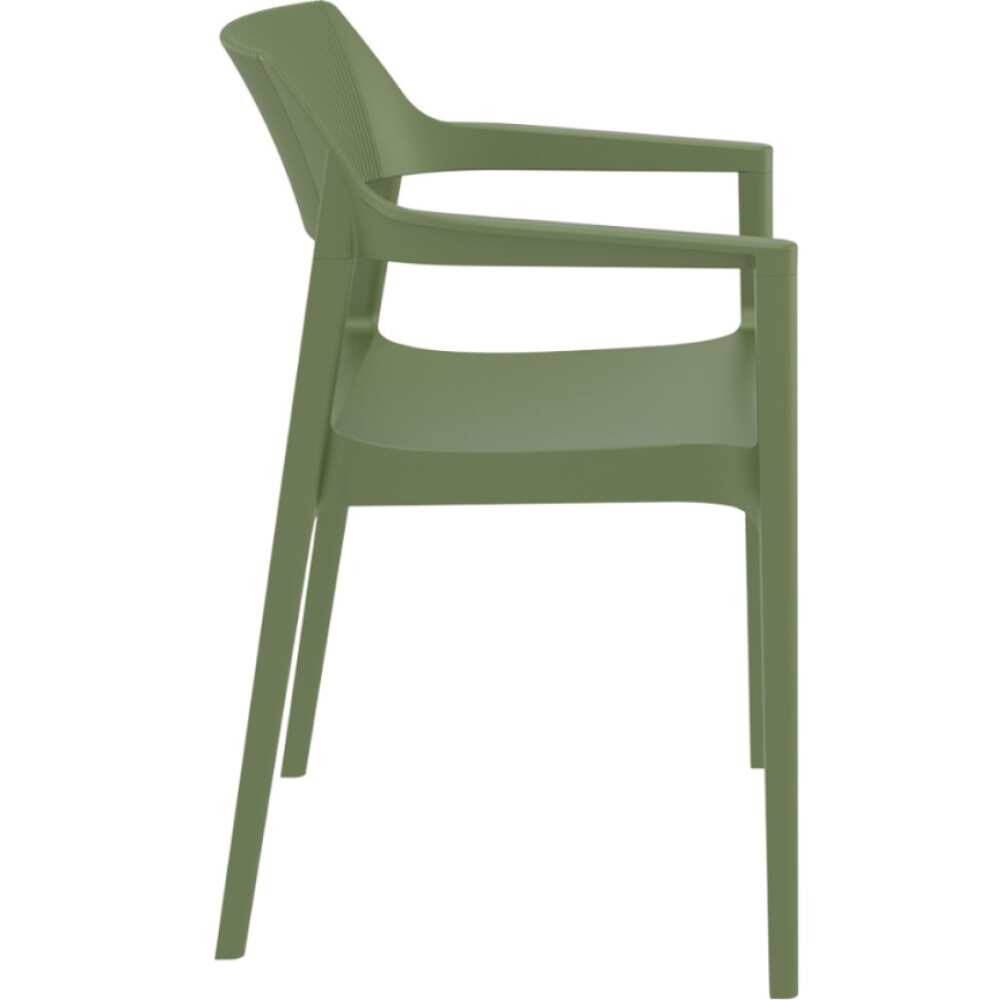 Plastová židle TULUM s područkami