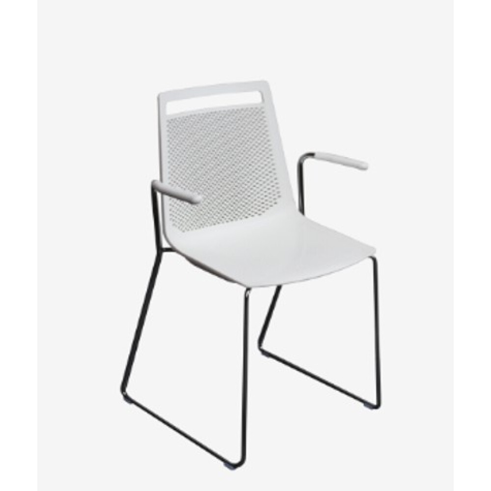 Plastová židle  s područkami AKAMI SS