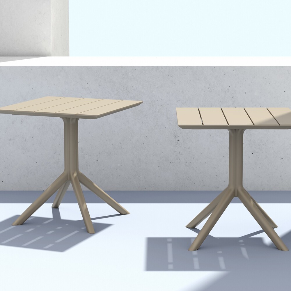 Venkovní plastový stůl PARIS TABLE 80