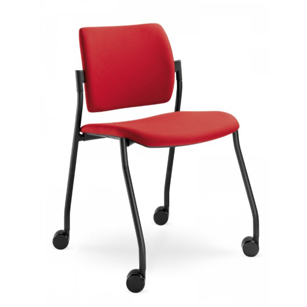 Konferenční čalouněná židle DREAM 110 s kolečky