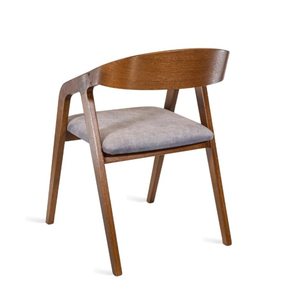 Dřevěná židle FRAME - moření tmavý dub