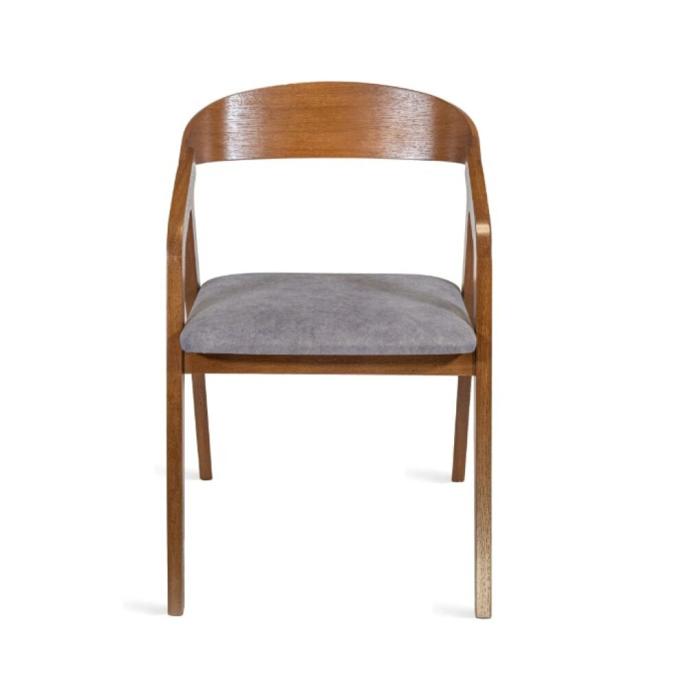 Dřevěná židle FRAME - moření tmavý dub