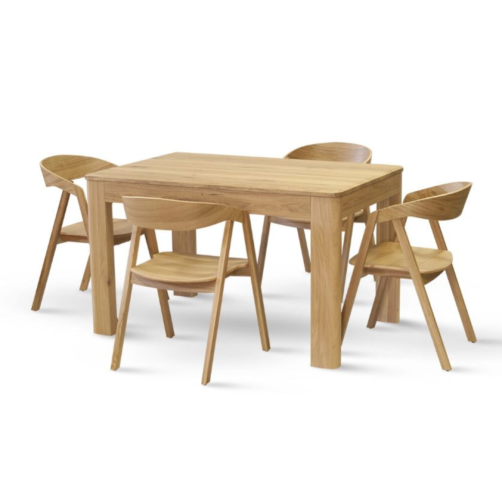 Dřevěná jídelní židle GURU - dub masiv