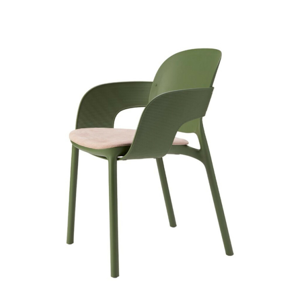 Plastová židle HUG armchair with cushion