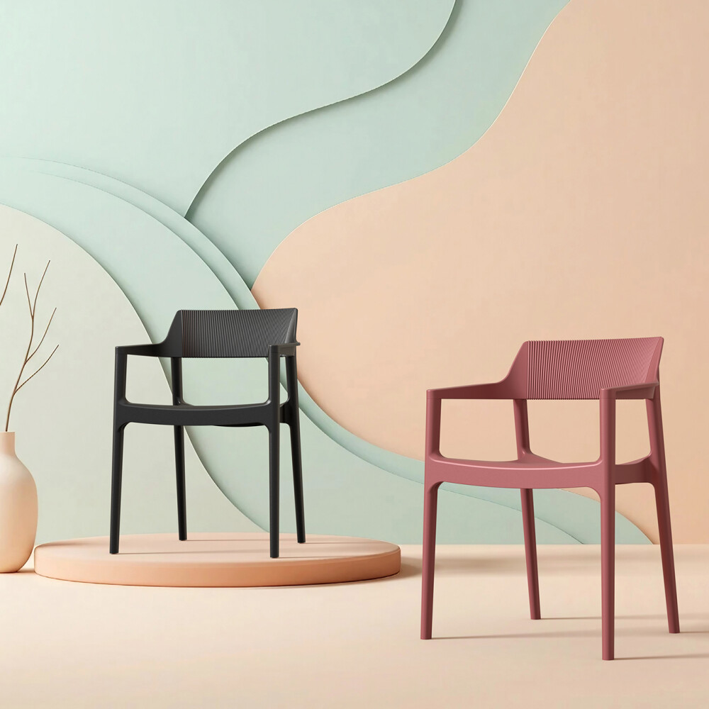 Plastová židle TULUM s područkami