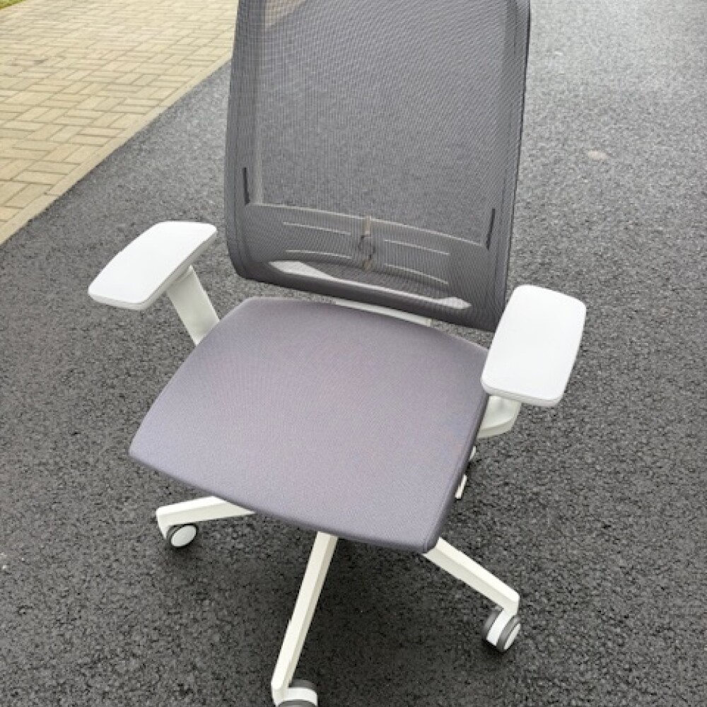 kancelářská židle light up 250 šedá