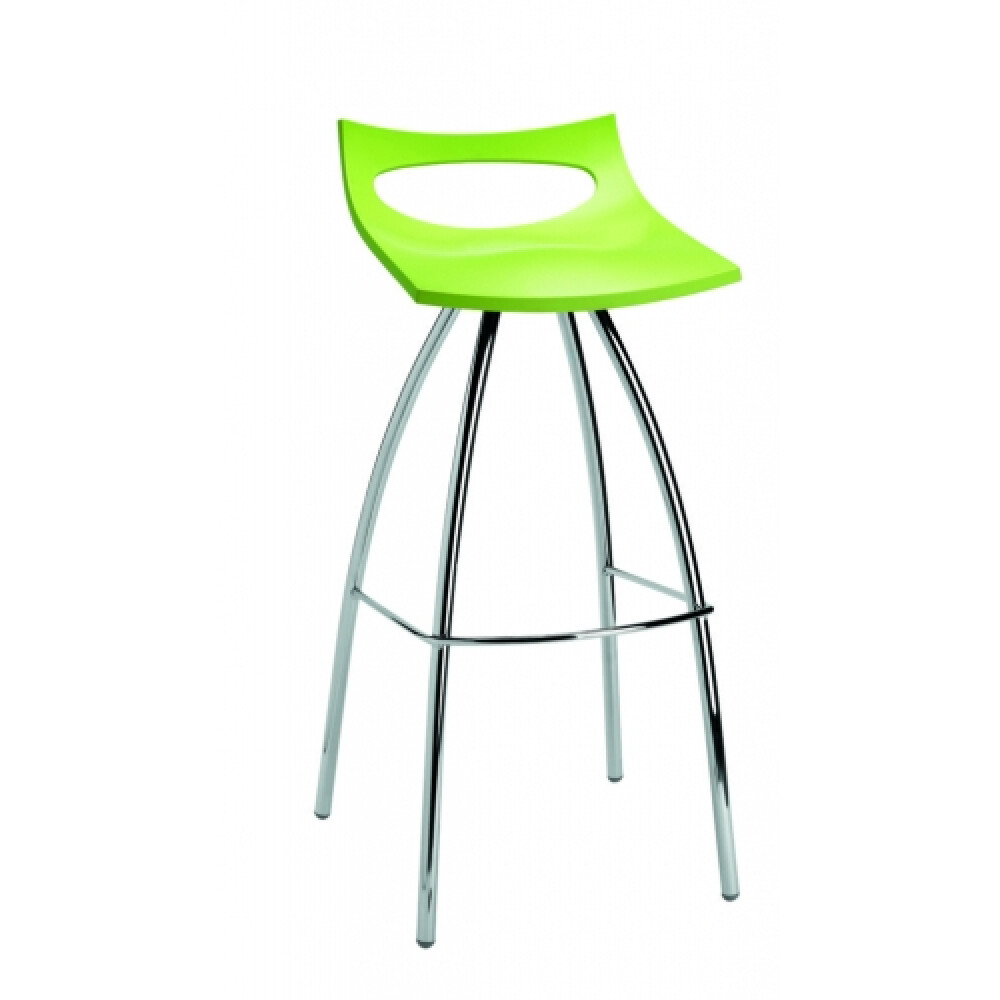 Barová židle DIABLO 65 světle zelená