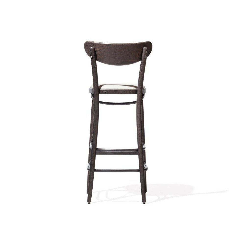 Barová židle č. 131 - BANANA s čalouněným sedákem