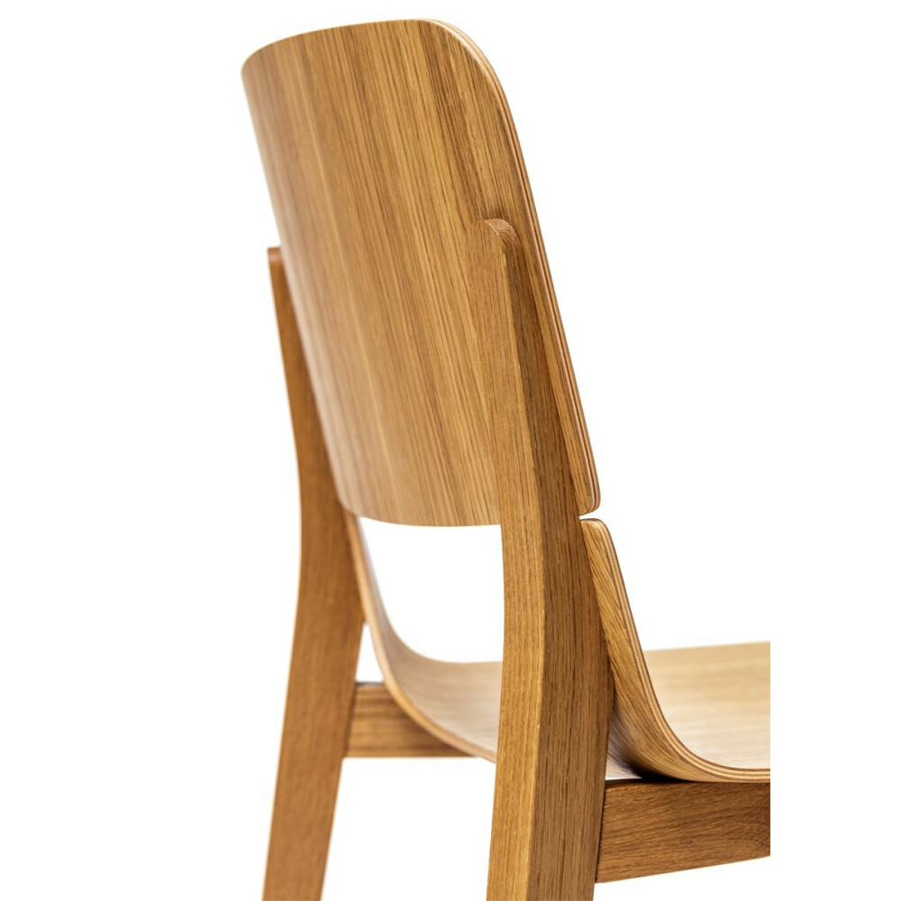 Dřevěná jídelní židle Leaf