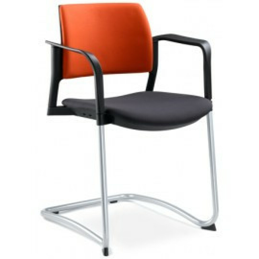 Konferenční čalouněná židle DREAM+ 104BL-Z,BR