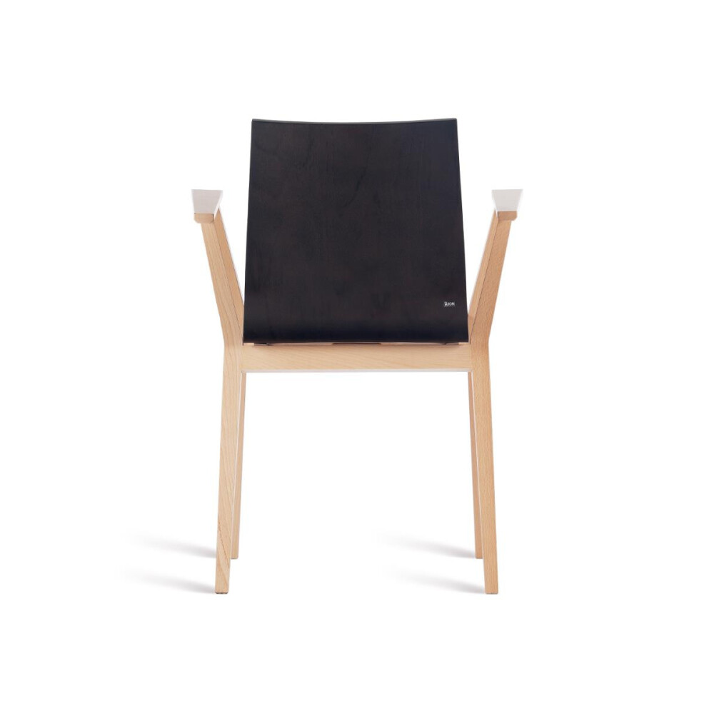 Dřevěná židle s područkami Stockholm