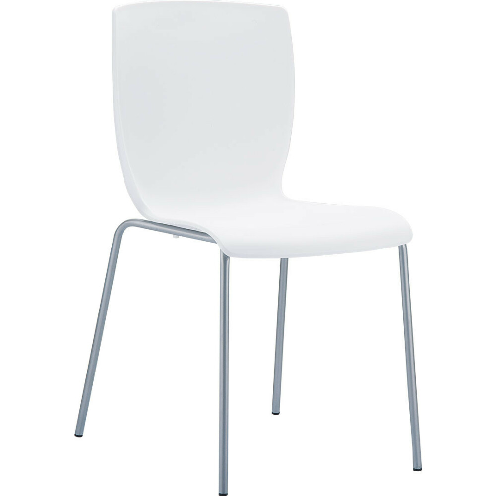 Plastová židle MIO bílá