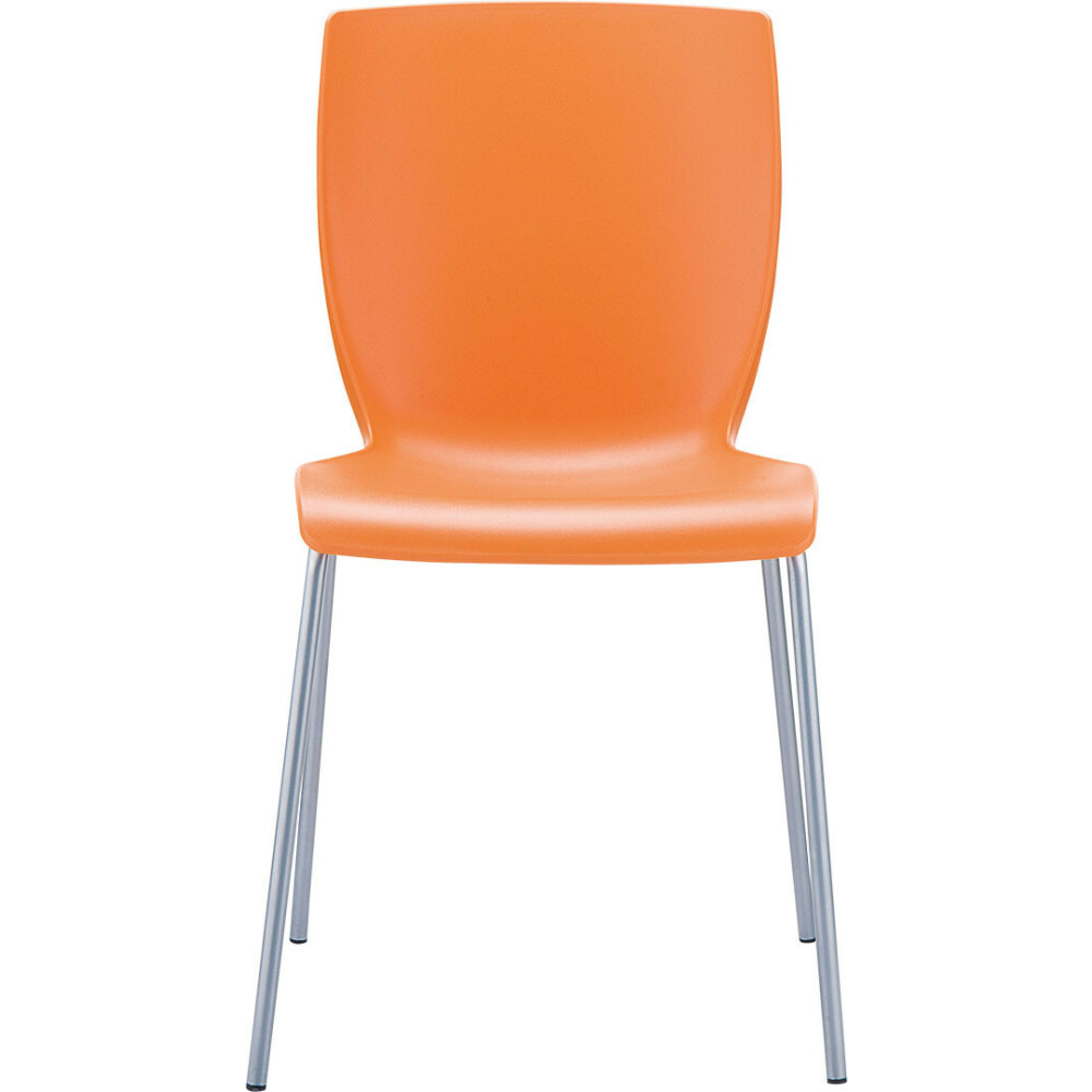 Plastová židle MIO oranžová