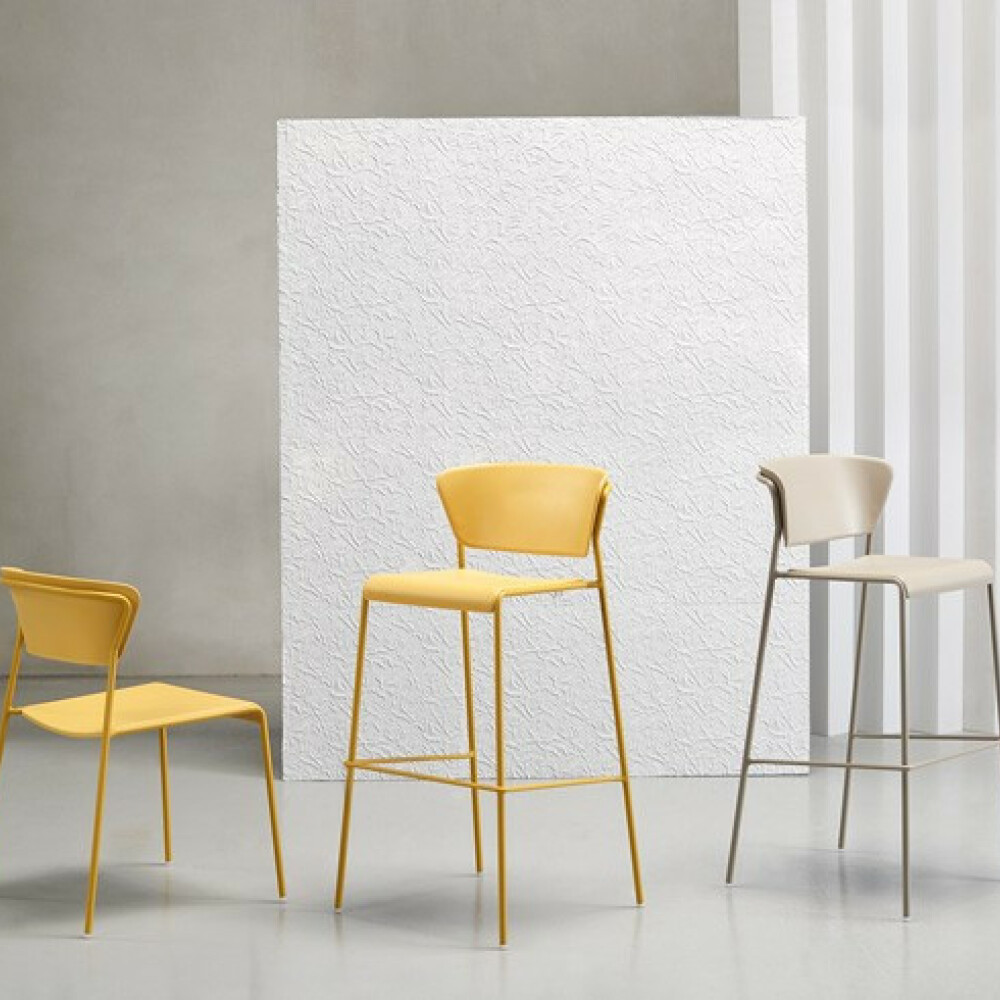 LISA BAR STOOL TECHNOPOLYMER