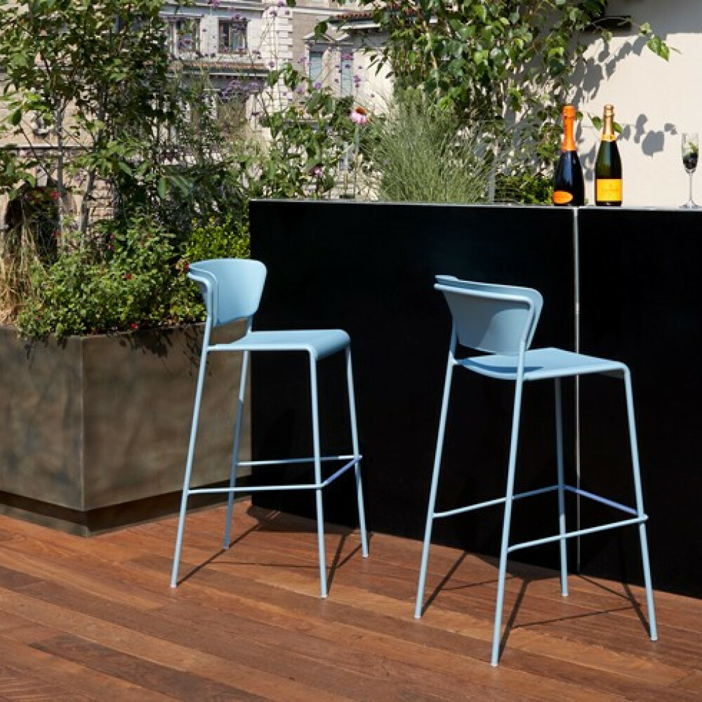 LISA BAR STOOL TECHNOPOLYMER