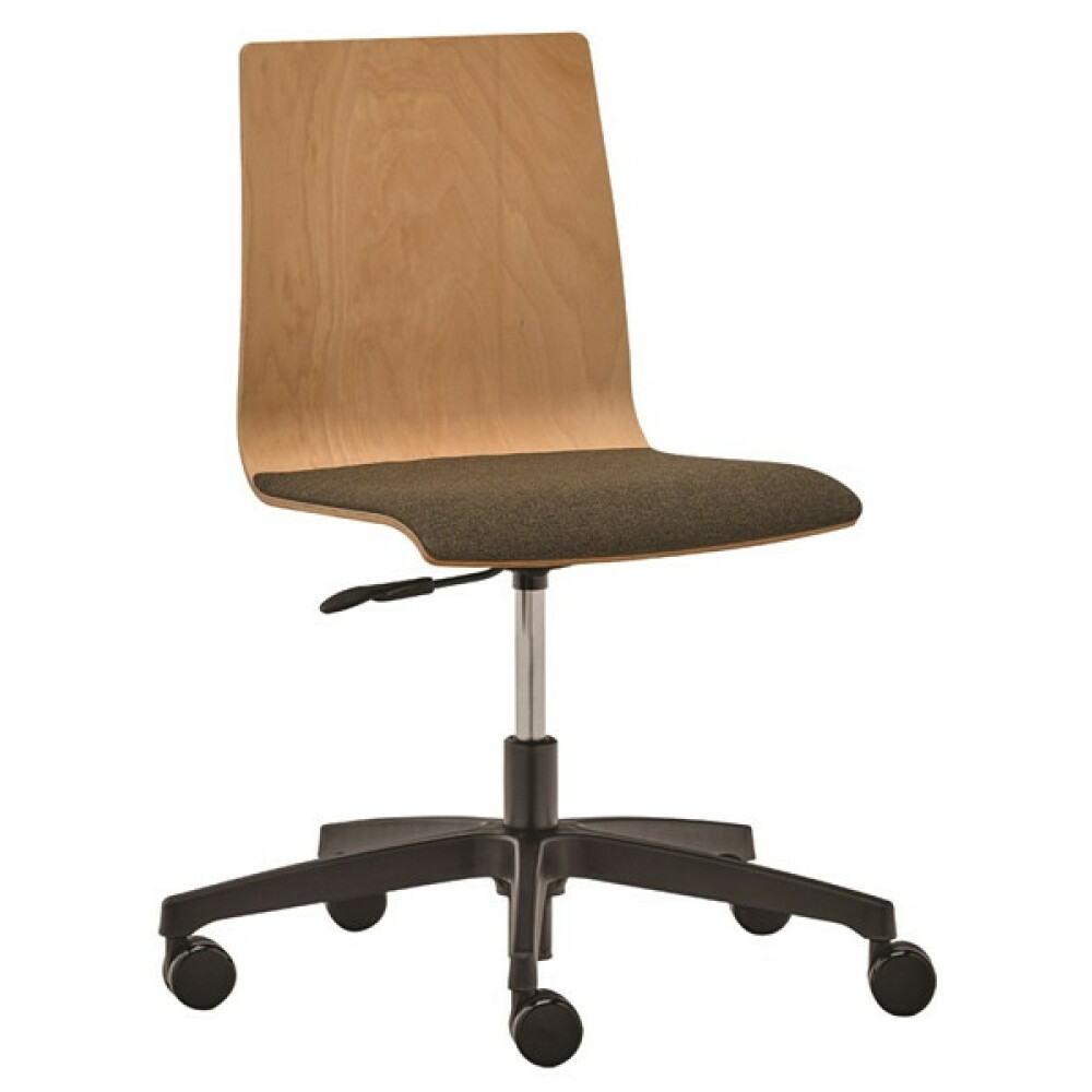 Otočná židle SITTY SI4122 s čalouněným sedákem