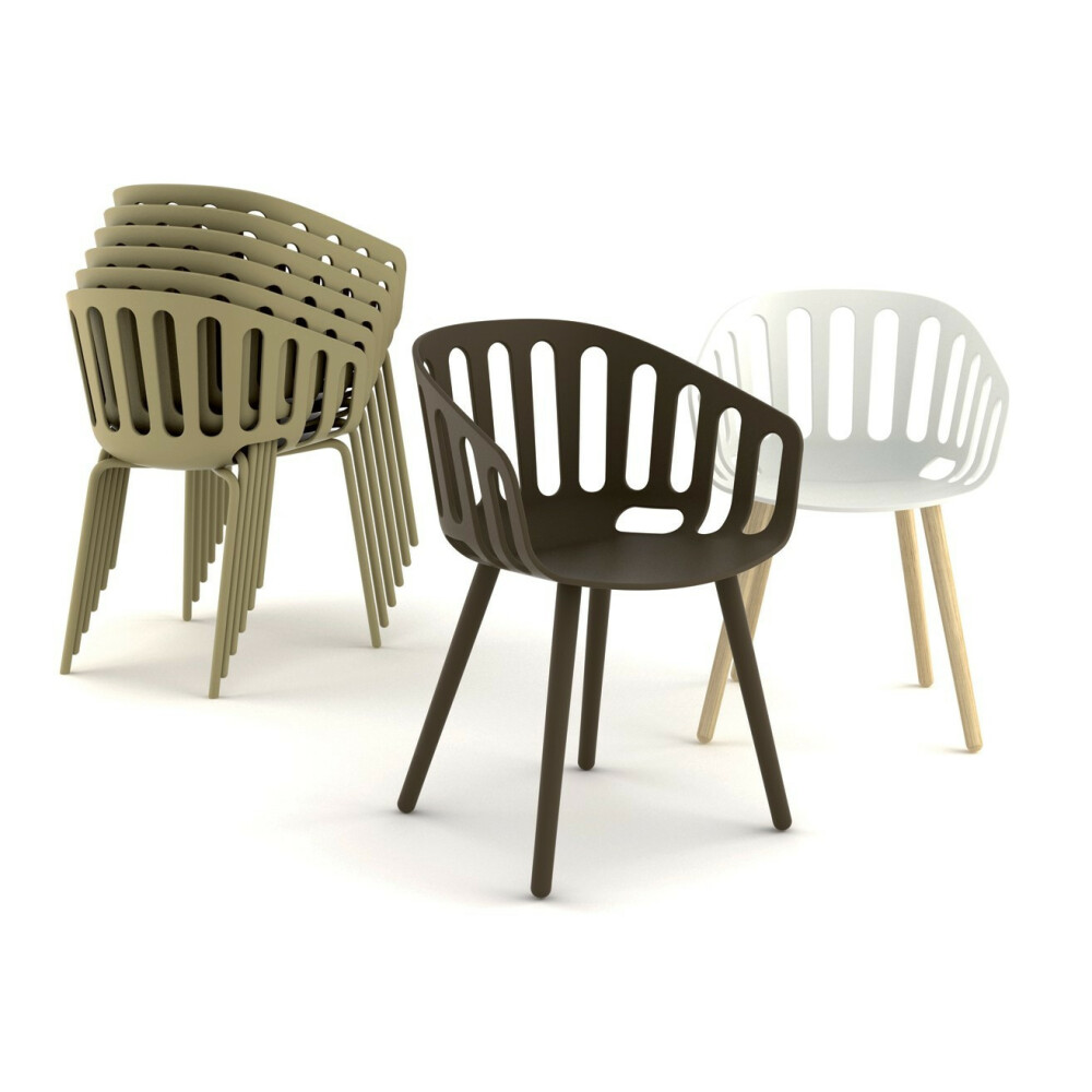 Plastová židle BASKET CHAIR NA