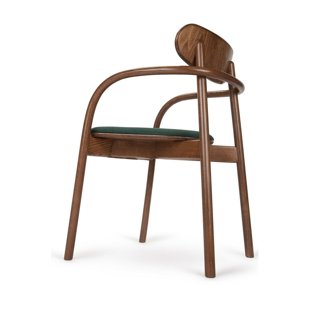 Dřevěná židle La Benda B-2960 s čalouněným sedákem