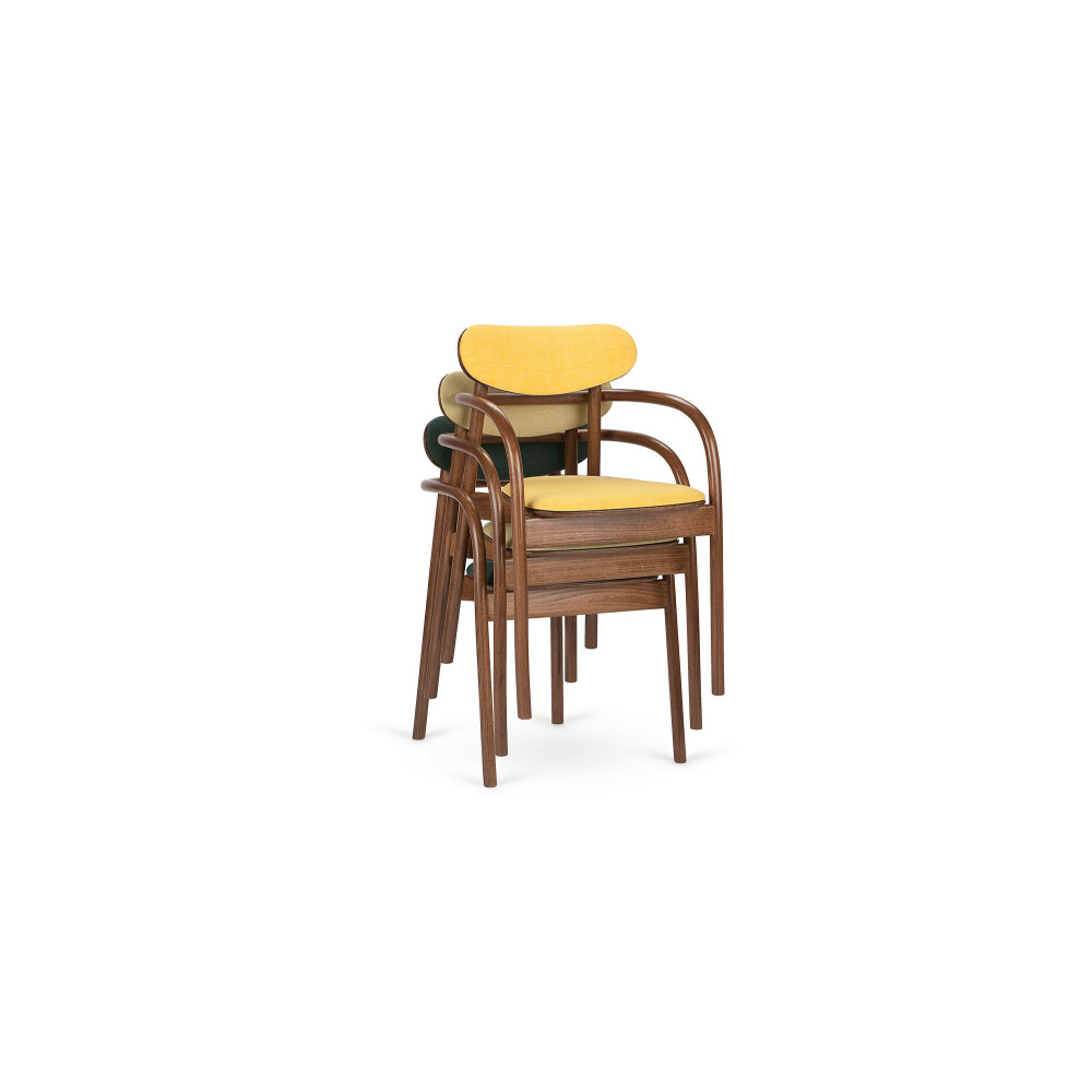 Dřevěná židle La Benda B-2961 čalouněná 