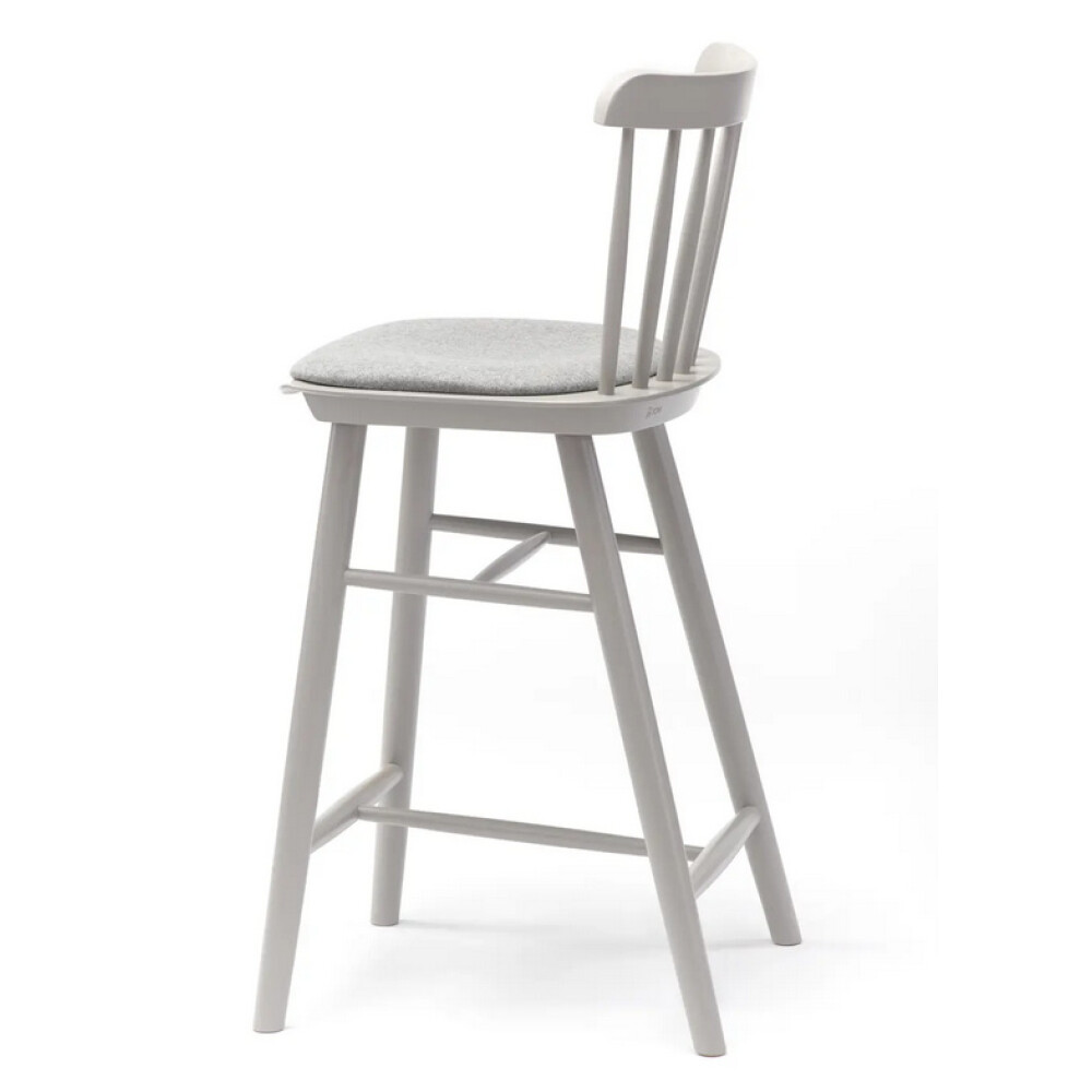 Barová židle IRONICA  s čalouněným sedákem