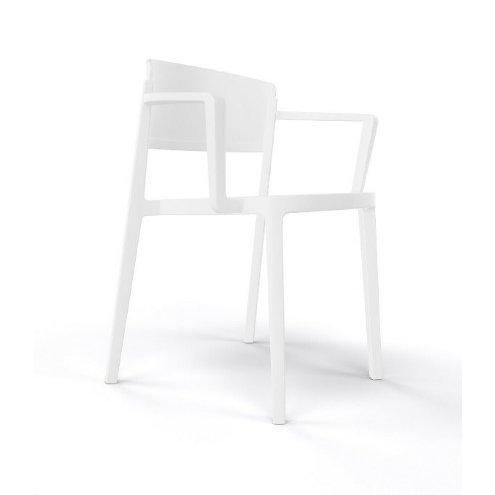 Plastová židle s područkami ABUELA