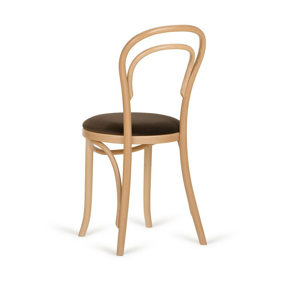 Dřevěná židle A-1840 čalouněná