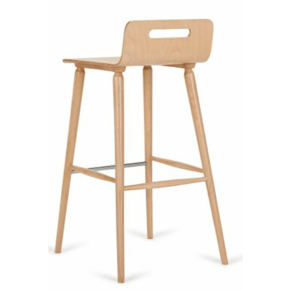 Dřevěná barová židle H-2090