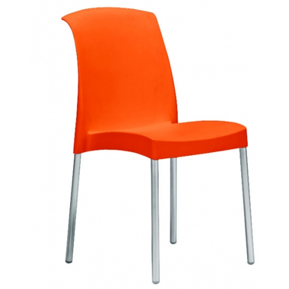 Venkovní židle JANY, Oranžová