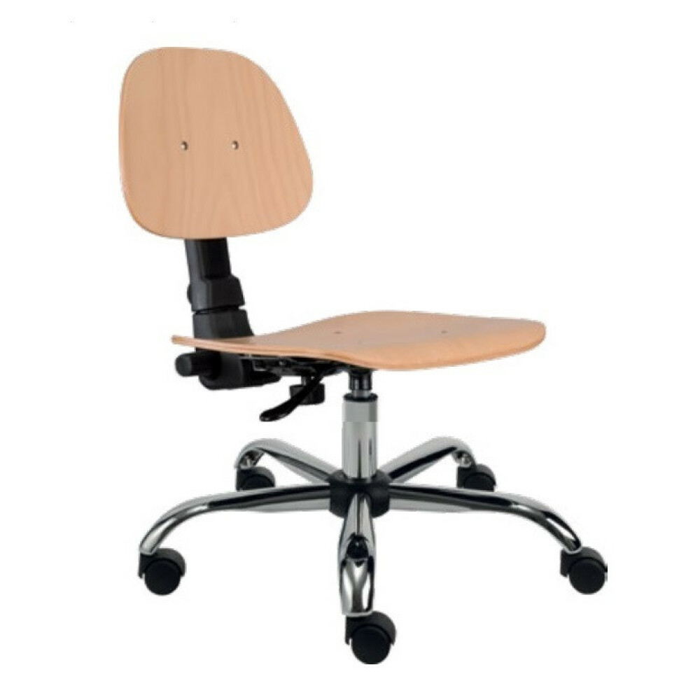 Dřevěná otočná židle EKO