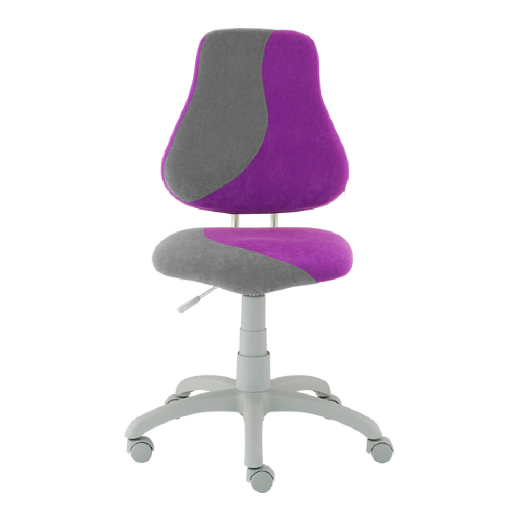 Rostoucí židle FUXO S-line fialovo-šedá