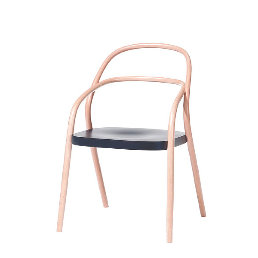 Dřevěná ohýbaná židle 002