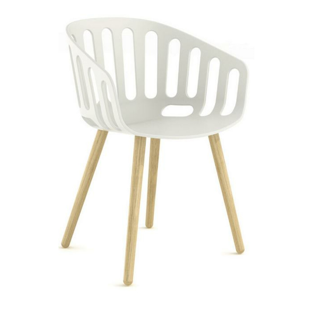 Plastová židle BASKET CHAIR BL