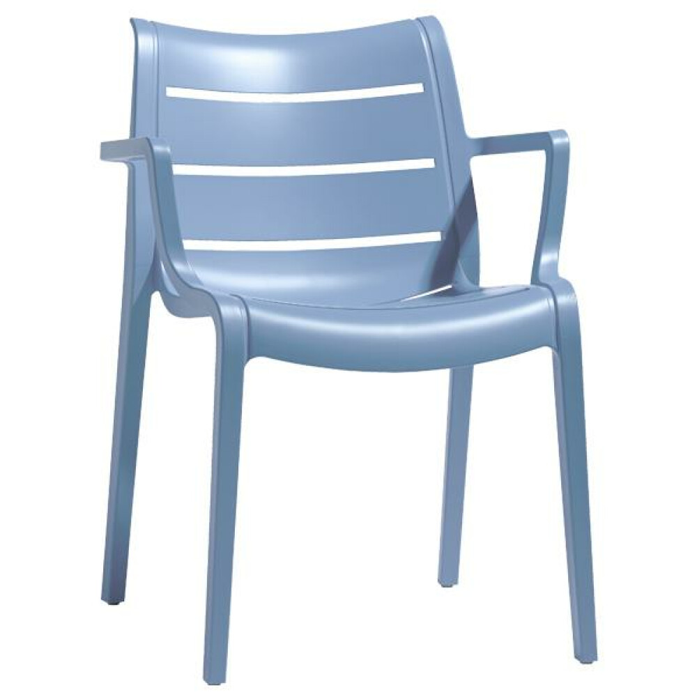 Plastová židle SUNSET blue