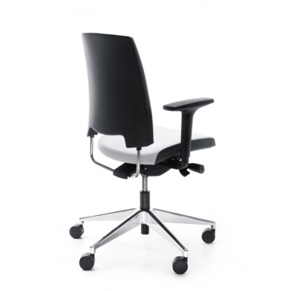 Čalouněná židle ARCA, černé Područky