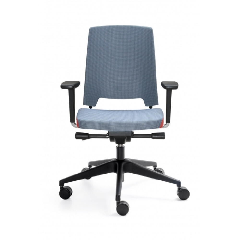 Kancelářská židle na kolečkách ARCA, černé Područky