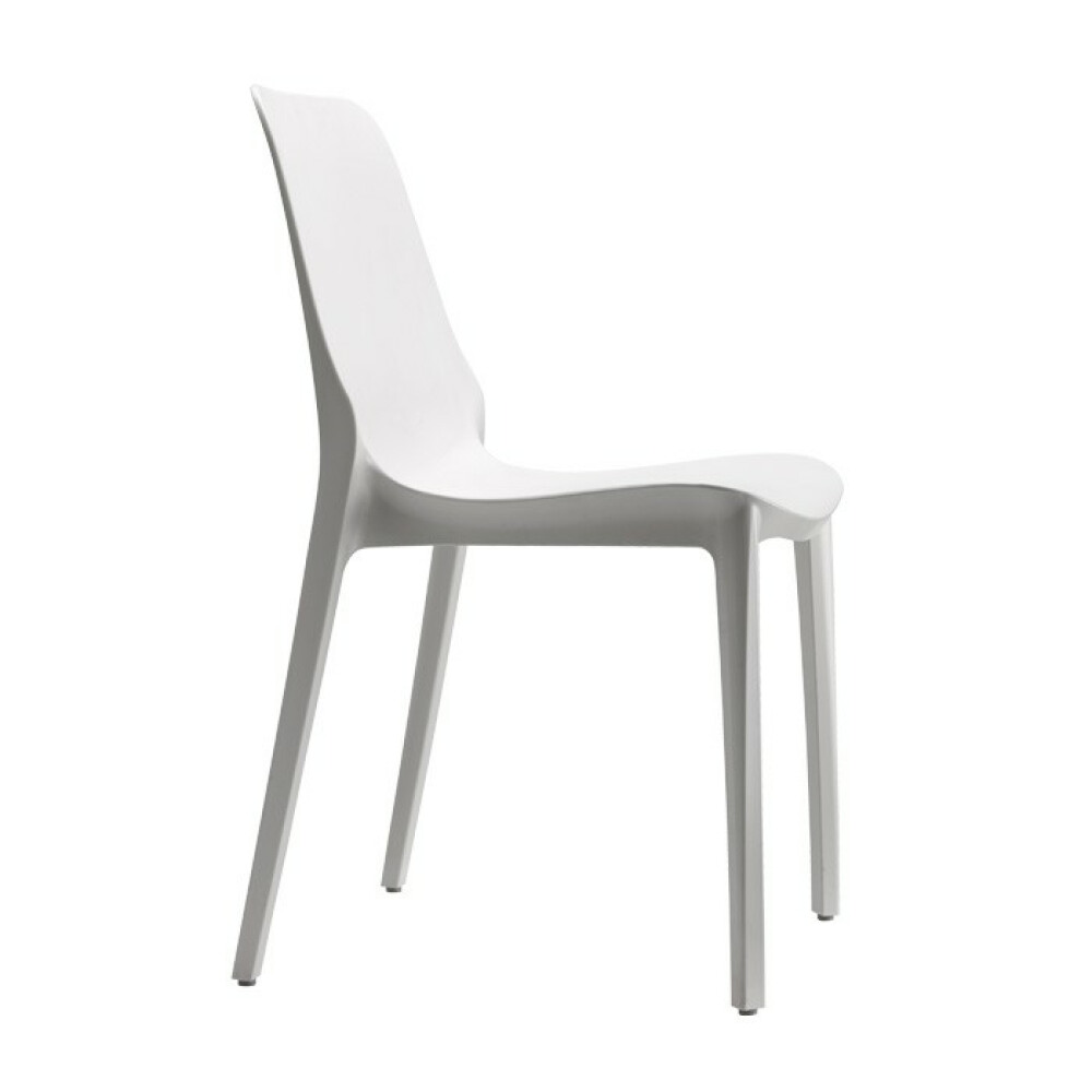 Plastová židle GINEVRA - barva lněná